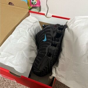 Nike Black and Blue shox